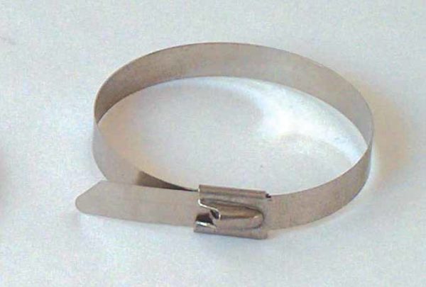 HEAVY DUTY STAINLESS STEEL TIES - 200mm x 7.9mm, Grade 304