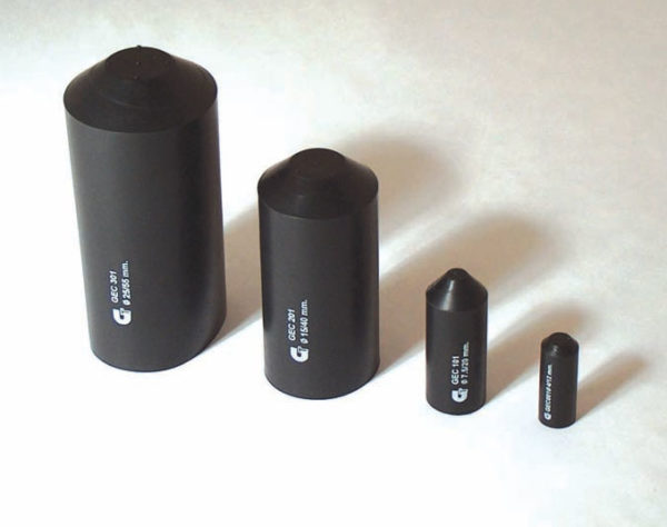 ADHESIVE LINED END CAPS - Supplied Id 12.0mm, After Shrink 4.0mm