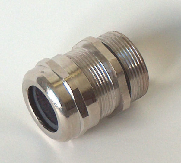 METAL IP68 RATED CABLE GLANDS - Thread M12, Range 3-6mm